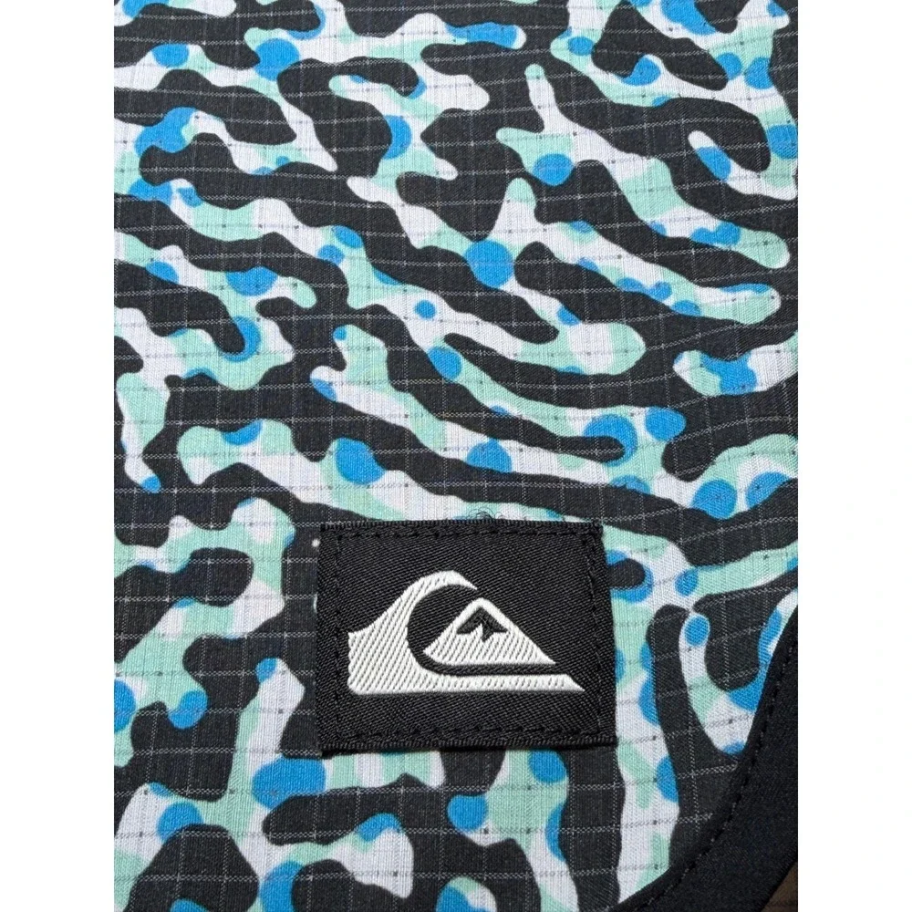 Quiksilver Highline Highlite Board Shorts Blue Black 29 Swim Trunks‎ AQBS031311